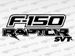 F-150 RAPTOR SVT Decals | Ford Truck and Car Decals | Vinyl Decals