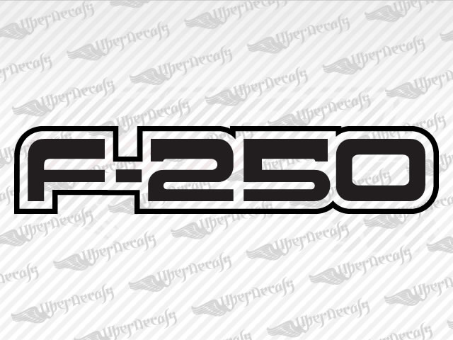 F-250 Decals | Ford Truck and Car Decals | Vinyl Decals