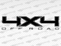 4X4 OFF ROAD Decals | Ford Truck and Car Decals | Vinyl Decals