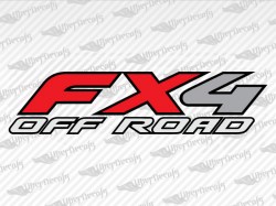 FX4 OFF ROAD Decals | Ford Truck and Car Decals | Vinyl Decals