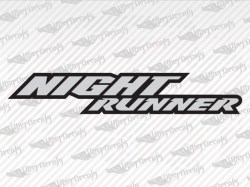 NIGHT RUNNER Decals | Dodge Truck and Car Decals | Vinyl Decals