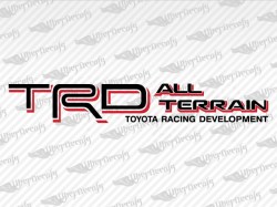 TRD_ALL_TERRAIN_03_Toyota_Decal | Toyota Truck and Car Decals | Vinyl Decals