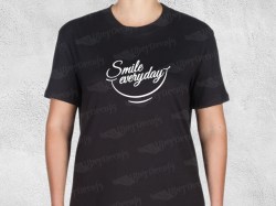 Smile everyday phrase desing | Women's T-shirt | Heat Press Vinyl