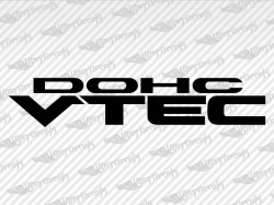 DOHC VTEC Decals | Honda Truck and Car Decals | Vinyl Decals