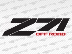 Z71 OFF ROAD Decals | Chevy, GMC Truck and Car Decals | Vinyl Decals