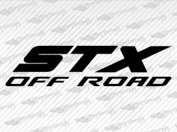 STX OFF ROAD Decals | Ford Truck and Car Decals | Vinyl Decals