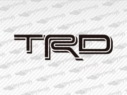 TRD Decals | Toyota Truck and Car Decals | Vinyl Decals